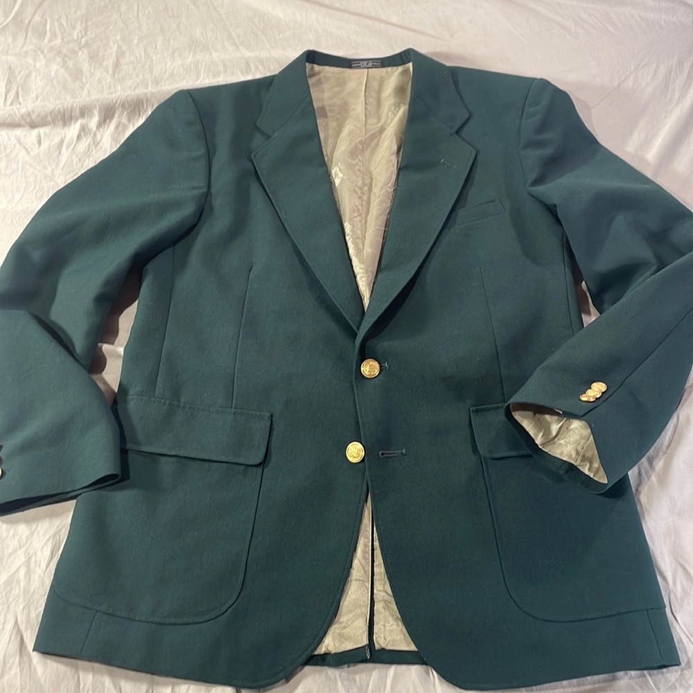 David Taylor Mens Sportscoat Kelly Green color! Perfect for St. Pattys Day!